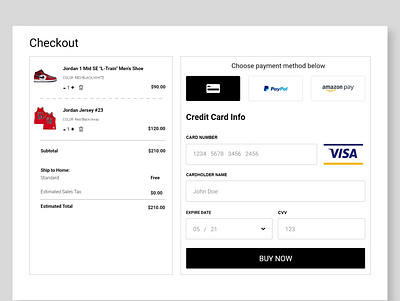 Credit Card Checkout Daily UI #002 adobe xd adobexd dailyui 002 dailyuichallenge design webdesign