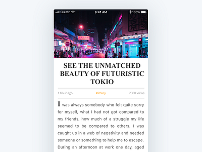 TheJuiceNews ios mobile mobile app news newspaper ui ux white