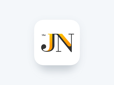 TheJuiceNews Icon ios mobile mobile app news newspaper ui ux white