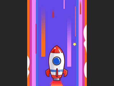 Rocket animation