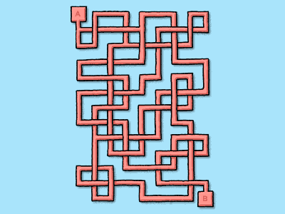 Maze 62 drawing maze