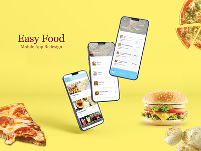 Easy Food Mobile App Redesign