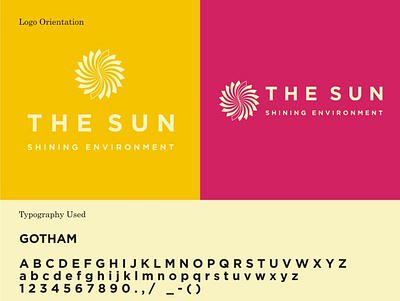 The Sun - Logo Concept - 3 branding design flat icon logo vector