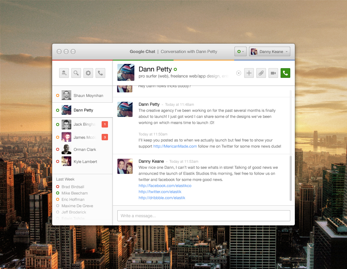 gchat application for mac