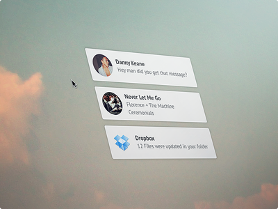 Minimalist Growl Notification (@2x)