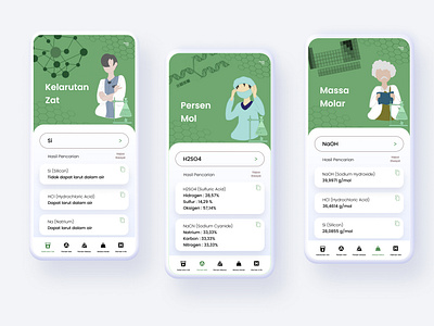 Chemical Calculator App Design app design app ui calculator ui chemical chemist chemistry design laboratory mobile app mobile ui ui uidesign ux ux design