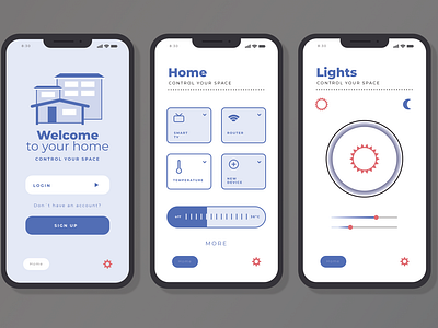 Smart Home App UI