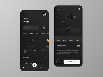 Lamp Product App