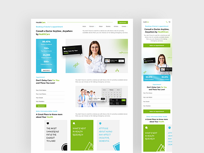 Medical Landing page