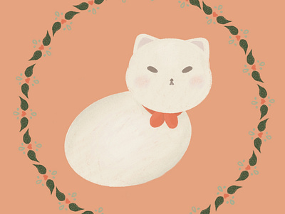 Cat Ring cat design illustration