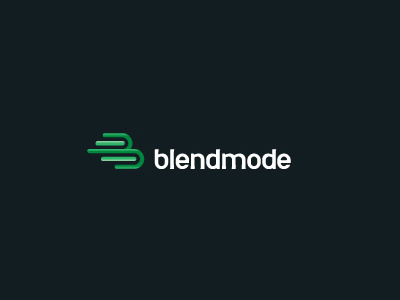 Blendmode beln blendmode brand logo logotype mark mode type typography
