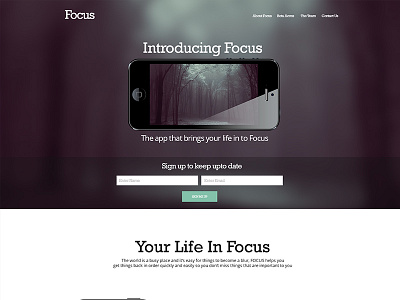 Focus Website Design