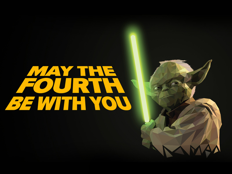 Yoda May The 4th Be With You by Peter Spencer on Dribbble