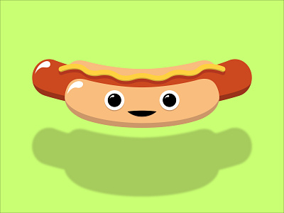 Hot Dog character character design illustration illustrator vector