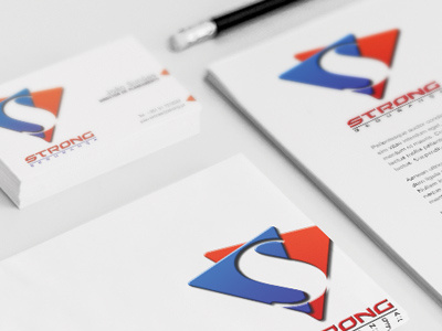 Strong - brand identity corporate design logo