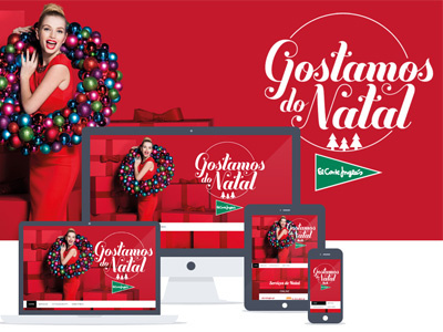 Christmas site - Gostamos do Natal bootstrap fixed header responsive scrolling ux