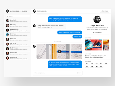 Message app - Chat room app branding dashboard design flat icon message type ui typography ux web