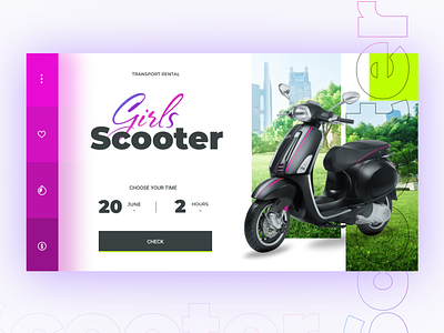 Scooter Rental Website for Girls girls modern moto motorbike motorcycle motosport sport website young life young people