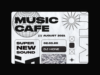 Website for a music rock cafe
