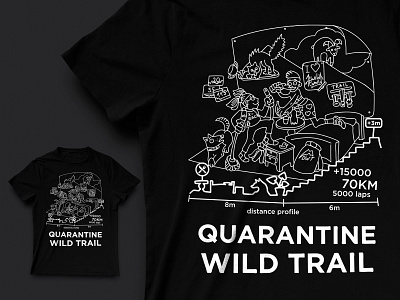 Quarantine Willd Trail T-shirt