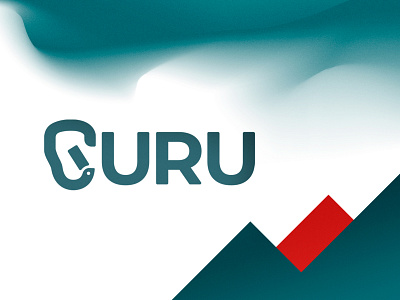 Logo for a climbing shop alpinism biner carbine climbing guru logo mesh mountain rebranding rock store