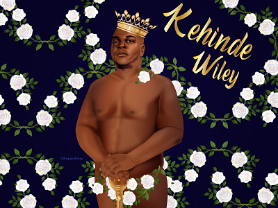 Kehinde Wiley Homage