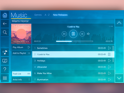 Music Player Interface