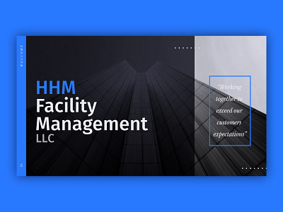 HHM Slide facility management powerpoint presentation slide slideshow