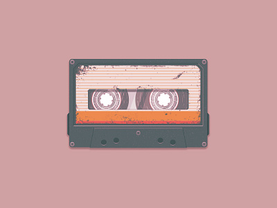 Cassette Tape cassette illustration music tape texture