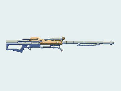 Destiny Sniper Rifle destiny gun illustration rifle sniper video games weapon