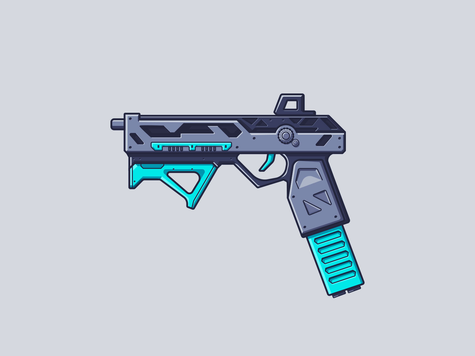 Apex Legends - RE-45 by Todd Zlab on Dribbble