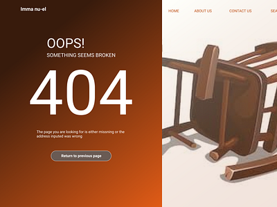 404 PAGE illustration ui ux vector