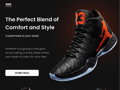 Shoe Ordering App Design app design logo typography ui ux