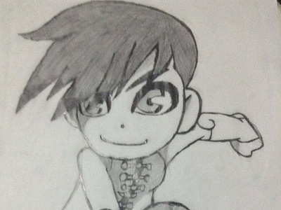 Street Fighter IV - Chibi Yang Sketch chibiyang sfiv streetfighter streetfighteriv streetfighterivyang streetfighteryang traditional2d yang