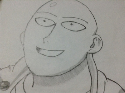 One Punch Man - Saitama onepunchman onepunchmansaitama opm saitama traditional2d