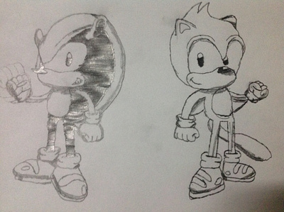 Sonic the Hedgehog - Mighty & Ray mighty mightythearmadillo rays raytheflyingsquirrel sonic sonic the hedgehog sonicmighty sonicray sonicthehedgehog traditional2d
