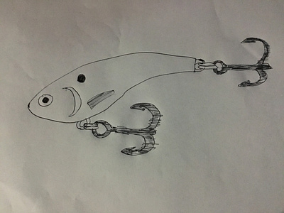 Inktober 2019 - Bait