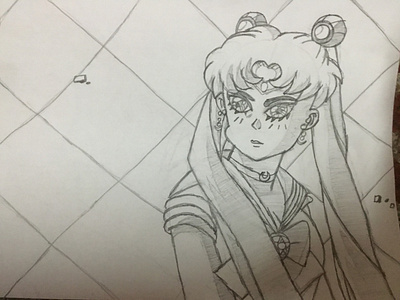 Sailor Moon Redraw Challenge