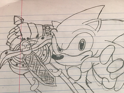 Sonic & The Black Knight - Sonic the Hedgehog sonic sonicandtheblackknight sonicthehedgehog traditional2d