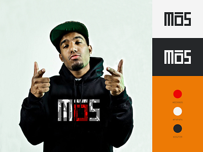MOS (My Own Shooter) logo for an urban RAP artist!