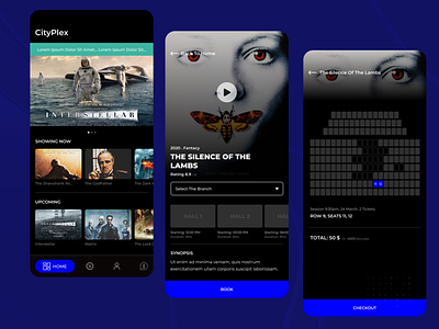 City Plex App Design