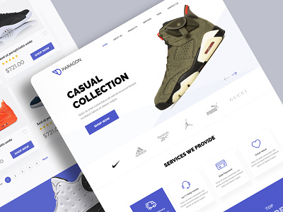 E-commerce Website Design design ecomerce landingpage ui ux