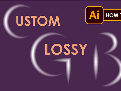 Custom Glossy Brush