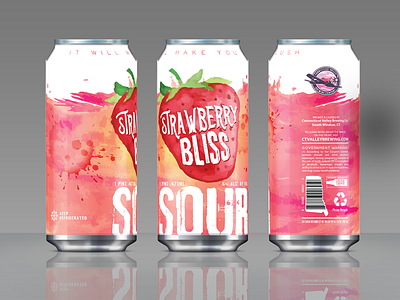 Strawberry Bliss Sour beer