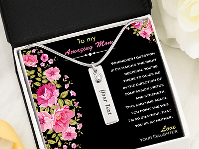 Message Card Design - For Mother's Day design gift card jewelery message card design message card design