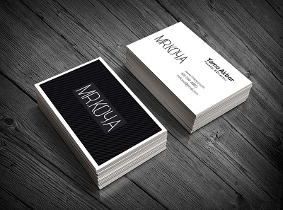 Business Card Design - MR. Koya business card design business card template businesscard elegent business card modern business card simple business card