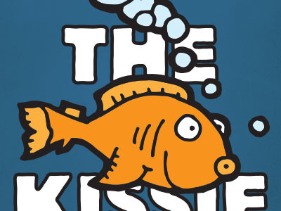 Kissie Fish illustration illy kids t shirt