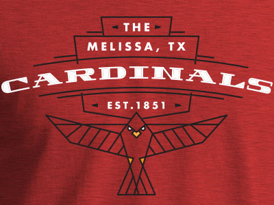 Cardinal Shirt 2 shirt texas type typography