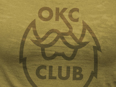 Okc Beard Club Womens Tshirt button icon logo logo mark minimal ok okc oklahoma simple sticker tshirt