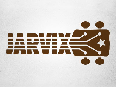 Jarvix Logo icon logo logo mark logotype minimal patch simple sticker